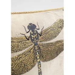 KARE Design Coussin Glitter Dragonfly marron 50x30cm><noscript><img width=