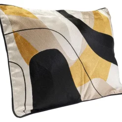 KARE Design Coussin Kissen Fields jaune 60x40cm> Accessoires