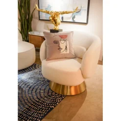 KARE Design Coussin Mademoiselle 45x45cm> Accessoires