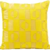 KARE Design Coussin Phase jaune 45x45cm> Accessoires