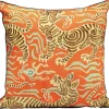 KARE Design Coussin Tiger Love rouge 45x45cm> Accessoires