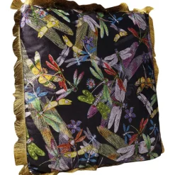 KARE Design Coussin Tropical Garden Fringe 45x45cm> Accessoires