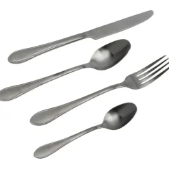 KARE Design Couverts Cucina noir Grafite mat (16-pcs.)> Accessoires