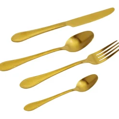 KARE Design Couverts Cucina or mat (16-pcs.)> Accessoires