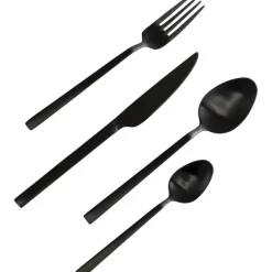 KARE Design Couverts Gloria noir (16-pcs)><noscript><img width=