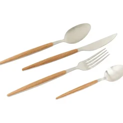 KARE Design Couverts Paris Nature argenté mat (16-pcs)> Accessoires