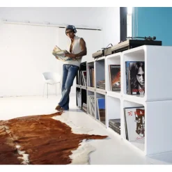 KARE Design Cube Lounge MDF blanc> Meubles