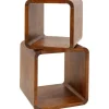 KARE Design Cubes carrés Authentico (set de 2)> Meubles