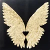 KARE Design Décoration murale Wings doré Black 120x120cm> Accessoires