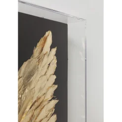 KARE Design Décoration murale Wings doré Black 120x120cm><noscript><img width=