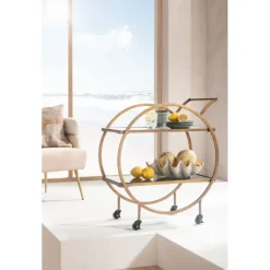 KARE Design Desserte Loft laiton> Meubles
