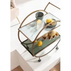 KARE Design Desserte Loft laiton><noscript><img width=