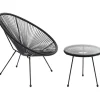 KARE Design Ensemble Acapulco noir (2-parts)> Meubles