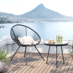 KARE Design Ensemble Acapulco noir (2-parts)> Meubles