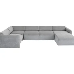 KARE Design Ensemble de canapés 1 Lucca gris droite 328cm> Meubles