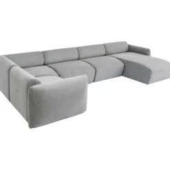 KARE Design Ensemble de canapés 1 Lucca gris droite 328cm><noscript><img width=