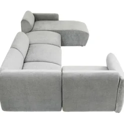 KARE Design Ensemble de canapés 2 Lucca gris droite 328cm><noscript><img width=