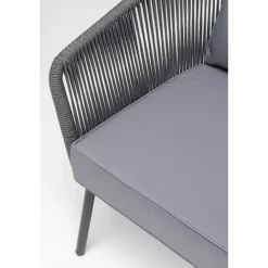 KARE Design Ensemble de sièges Elba gris Quattro Outd. (4/part><noscript><img width=
