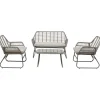 KARE Design Ensemble de sièges Hilo (4/parts)> Meubles
