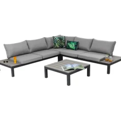 KARE Design Ensemble de sièges Holiday noir (4-pcs)><noscript><img width=