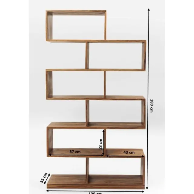 KARE Design Etagère Authentico Zick Zack 100x180cm> Meubles