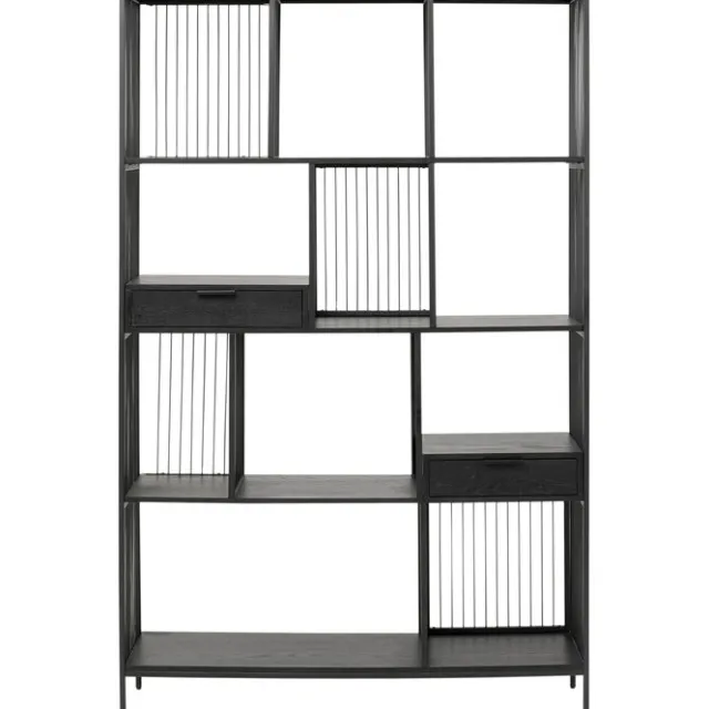 KARE Design Etagère Bologna noir 125x200cm> Meubles
