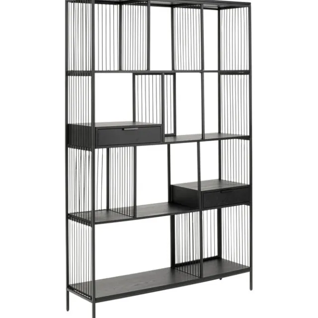 KARE Design Etagère Bologna noir 125x200cm> Meubles