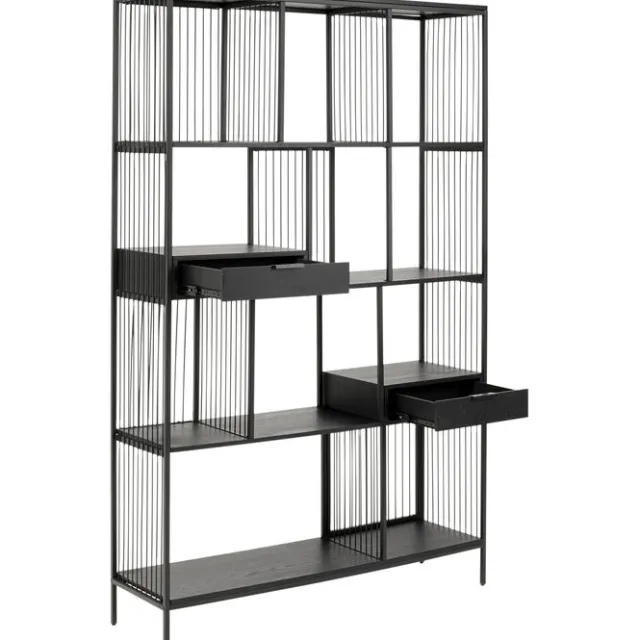 KARE Design Etagère Bologna noir 125x200cm> Meubles