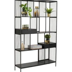 KARE Design Etagère Bologna noir 125x200cm><noscript><img width=