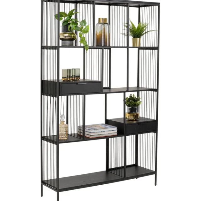 KARE Design Etagère Bologna noir 125x200cm> Meubles