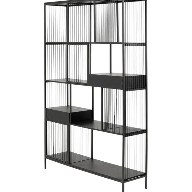 KARE Design Etagère Bologna noir 125x200cm> Meubles