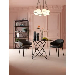 KARE Design Etagère Circle noir 100x200cm><noscript><img width=