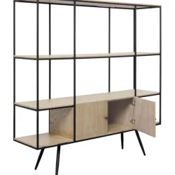 KARE Design Etagère Cosy Sixties nature 180x183cm><noscript><img width=