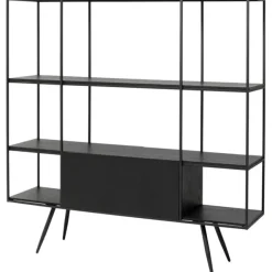 KARE Design Etagère Cosy Sixties noir 180x183cm><noscript><img width=