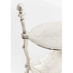 KARE Design Etagère décorative Leaf argent 45cm><noscript><img width=