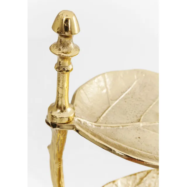 KARE Design Etagère décorative Leaf or 45cm> Accessoires