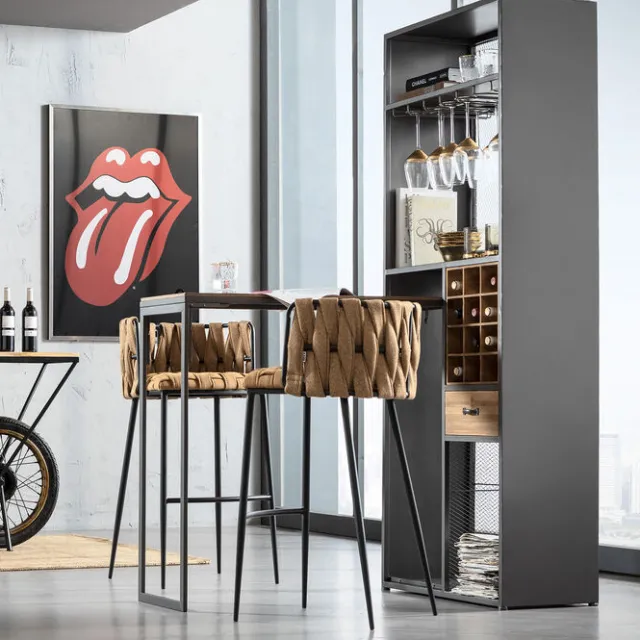 KARE Design Etagére de bar Vinoteca 80x201cm> Meubles