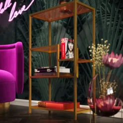 KARE Design Etagère Loft doré 100x60><noscript><img width=