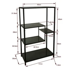 KARE Design Etagère Loft doré 100x60><noscript><img width=