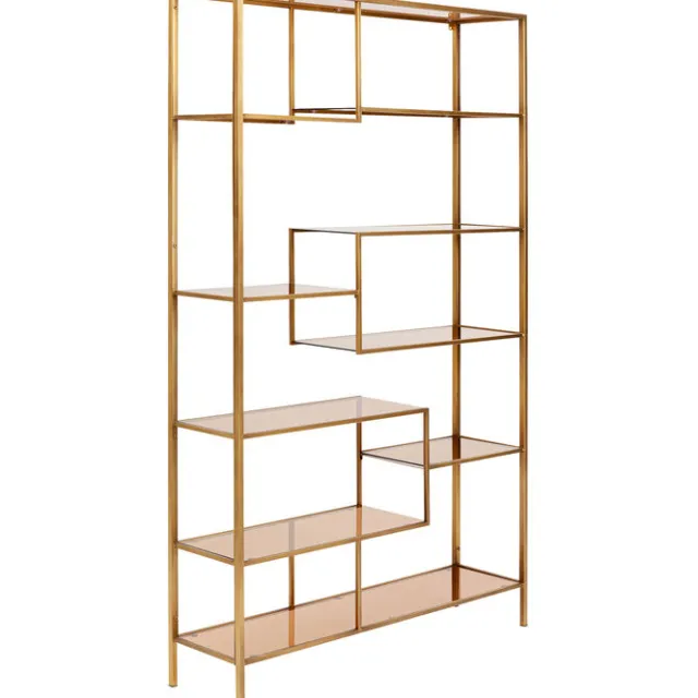 KARE Design Etagère Loft doré 115x195cm> Meubles
