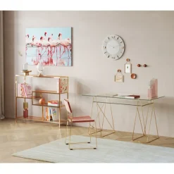 KARE Design Etagère Loft doré 115x100cm><noscript><img width=