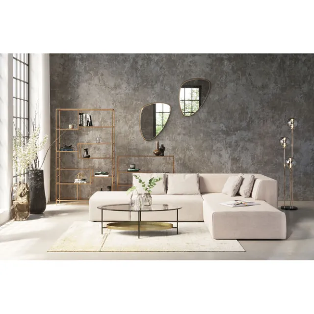 KARE Design Etagère Loft doré 115x100cm> Meubles