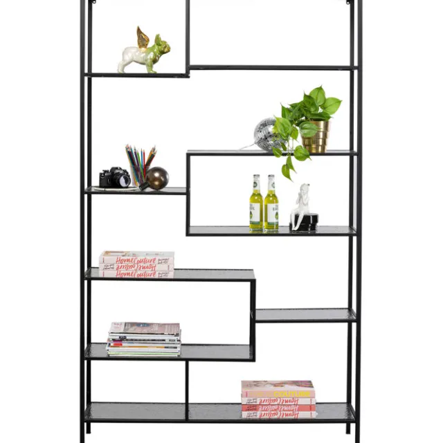 KARE Design Etagère Loft noir Bubble 115x195cm> Meubles