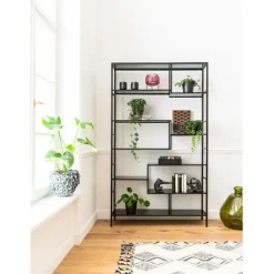 KARE Design Etagère Loft noir 115x195cm><noscript><img width=