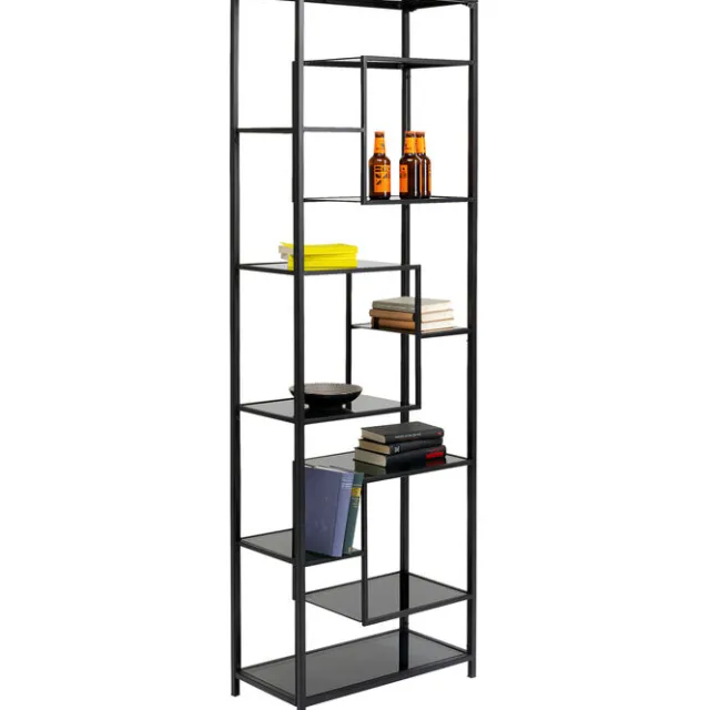 KARE Design Etagère Loft noir 60x195cm> Meubles