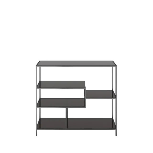 KARE Design Etagère Loft noir 115x100cm> Meubles