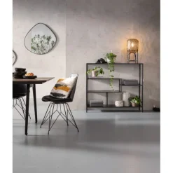 KARE Design Etagère Loft noir 115x100cm> Meubles