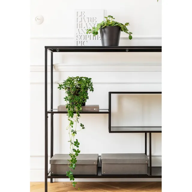 KARE Design Etagère Loft noir 115x100cm> Meubles