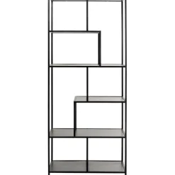 KARE Design Etagère Loftie noir 77x185cm> Meubles