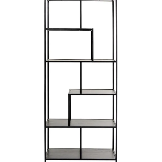 KARE Design Etagère Loftie noir 77x185cm> Meubles